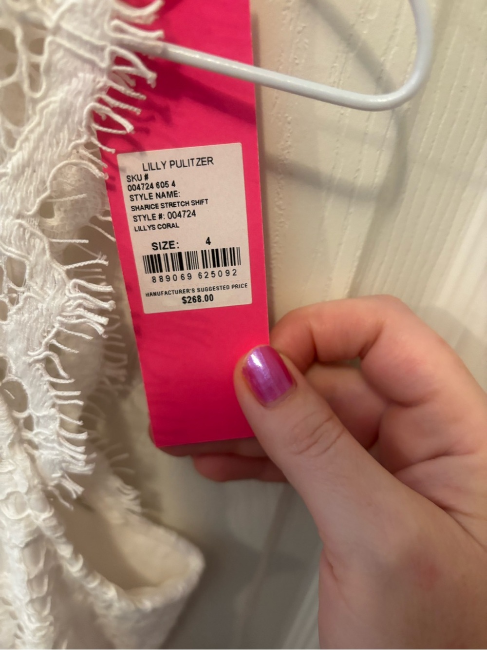 NWT Lilly Pulitzer Sharice Stretch Shift - Picture 2 of 2